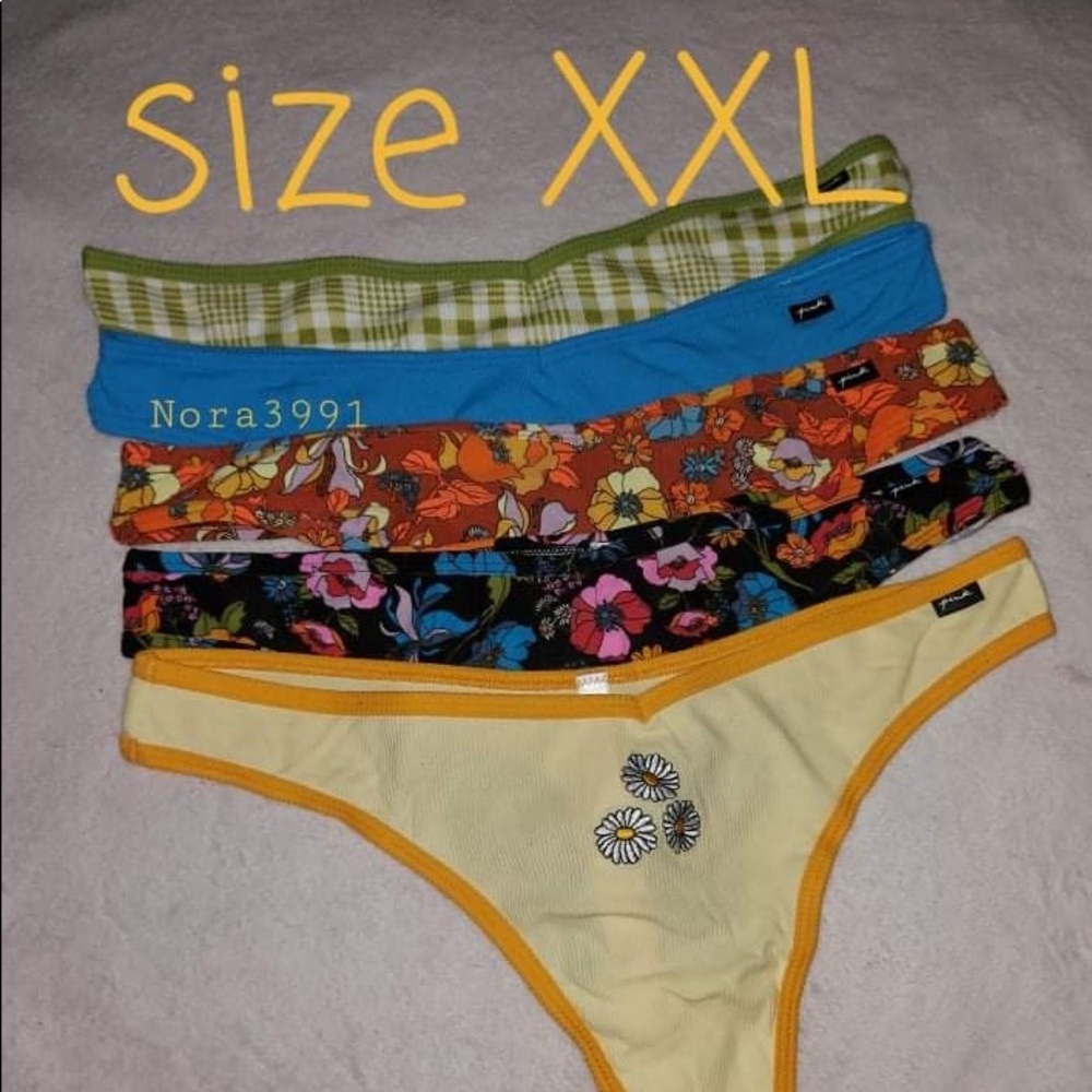 New PINK thong size XXL